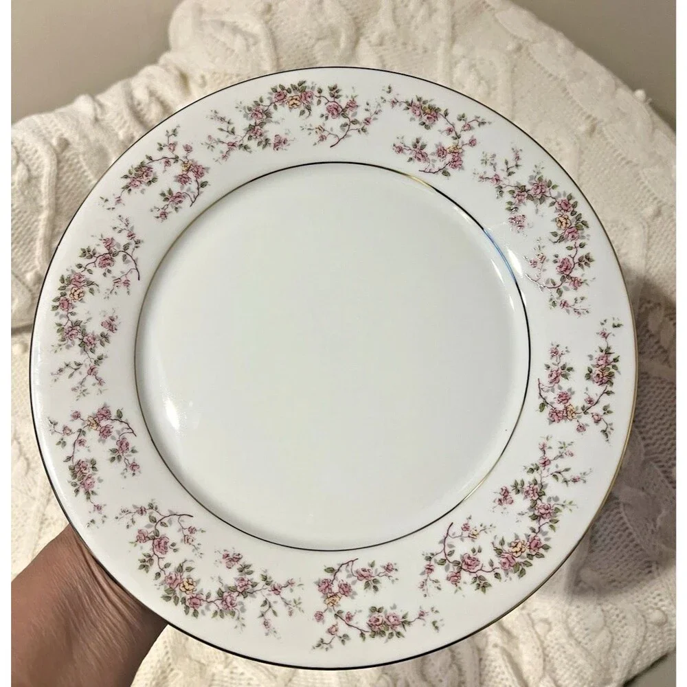 Laklain Garden 10.5” Dinner Plates Dankotuwa Fine China